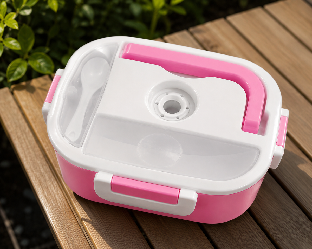 KITCHZENO Electric Lunch Box – Portable Food Warmer for Office & Travel